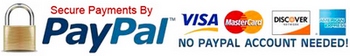 Secure and easy payment through PayPal